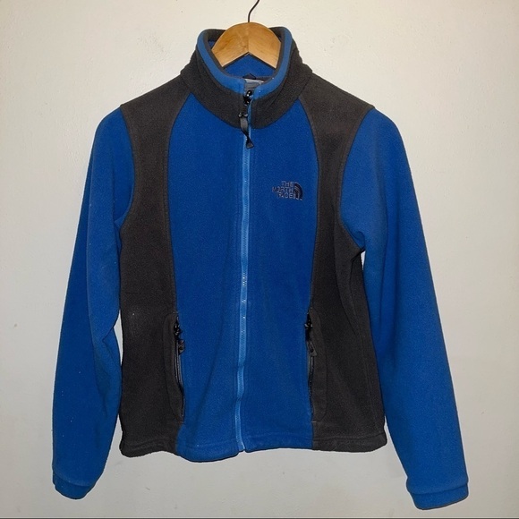 The North Face Fill Zip Up Blue Fleece Jacket Women’s Size Small - Picture 1 of 9